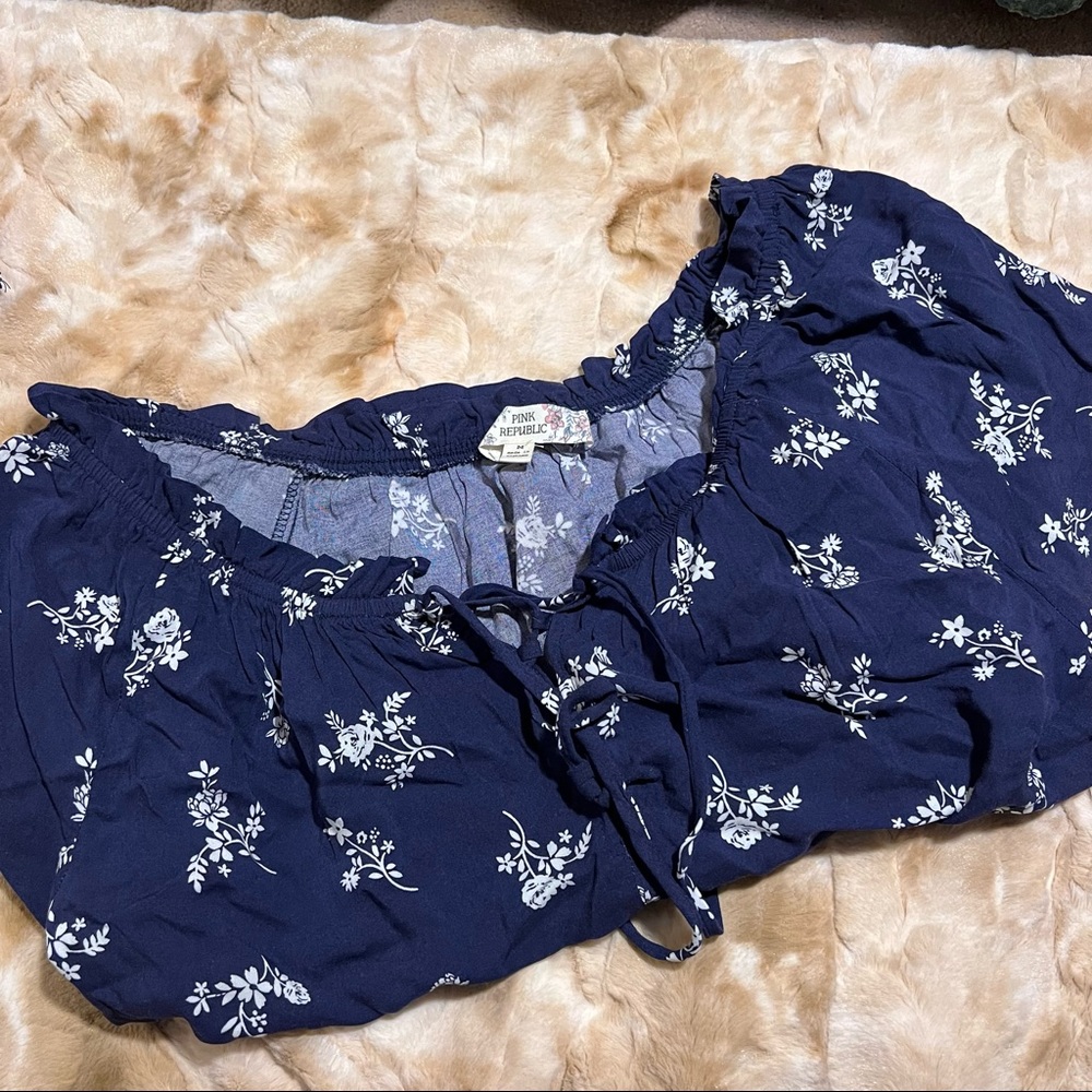 Pink Republic Flowy Blouse